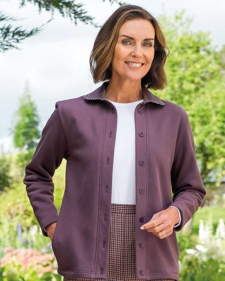 Santorini Ladies Leisure Fleece Cardigan