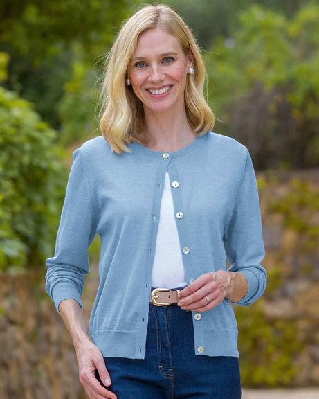Merino Short Cardigan