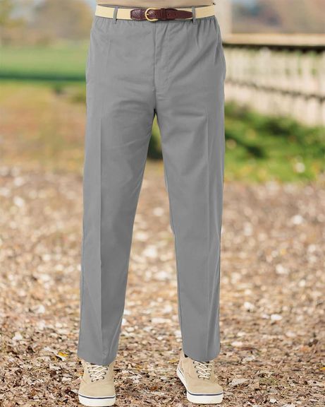 Casual Drawstring Trousers - Grey