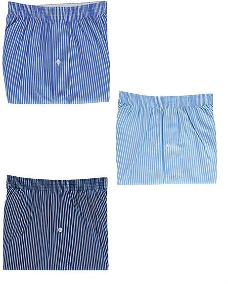 Pack Of 3 Assorted Boxer Shorts  Mens