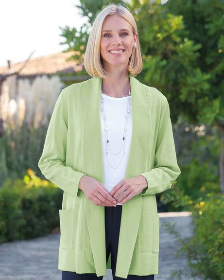 Celine Merino Wool Blend Pear Cardigan