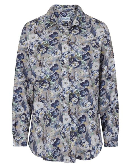 Margaret Cotton Mix Floral Blouse