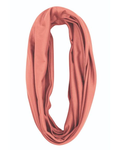 Silky Cotton Snood Scarf