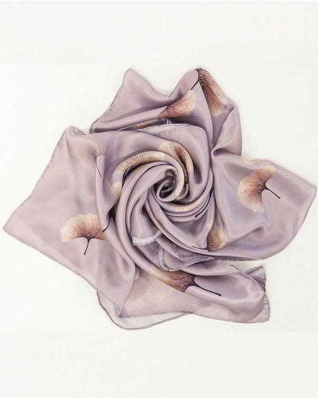 Sylvana Patterned Ladies Silk Scarf