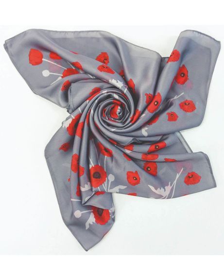 Poppy scarf