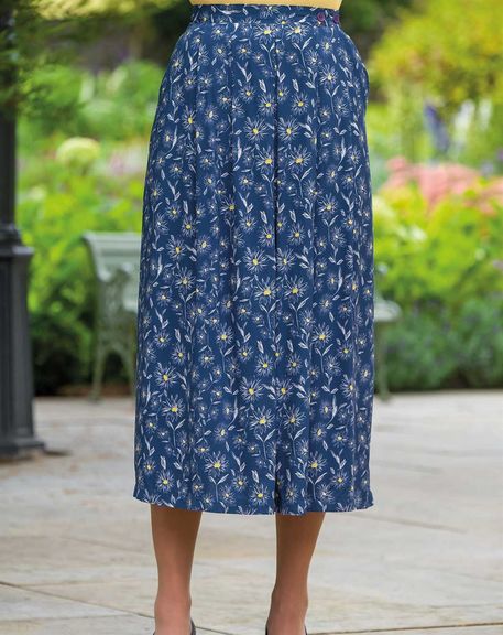 Daisy Super Soft Floral Skirt