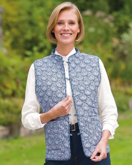 Annie Quilted Reversible Ladies Gilet