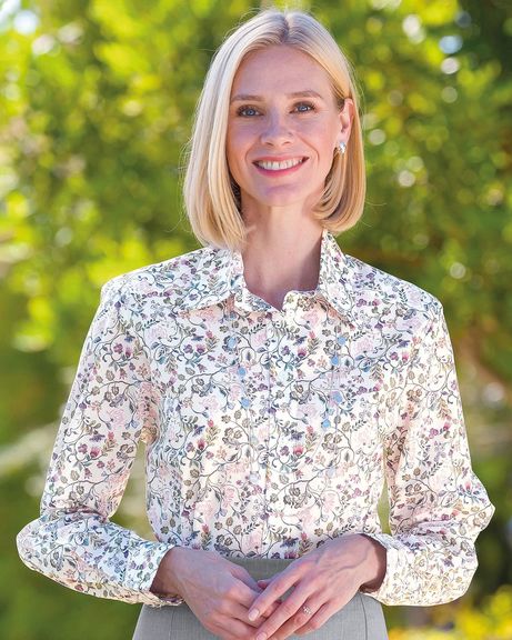 Angelica Tana Lawn® Long Sleeve Blouse