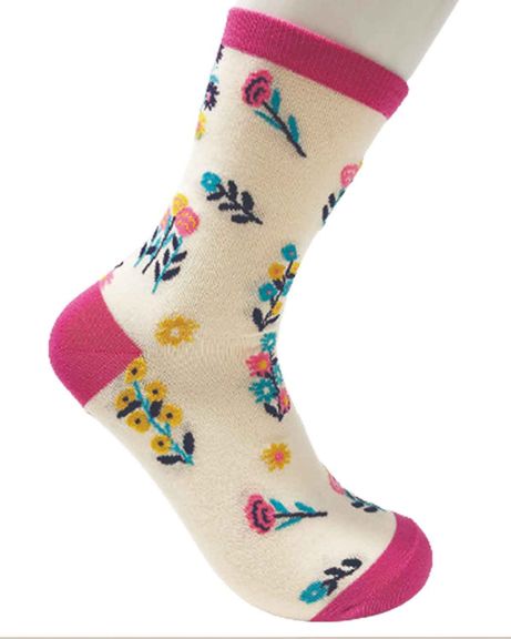 Ladies Bamboo-Rich Socks
