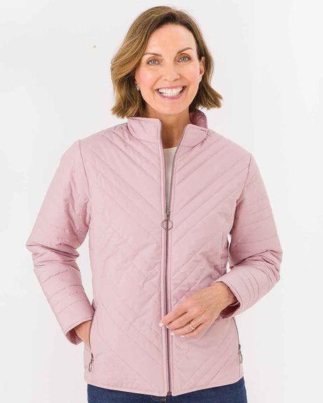 Quilted Showerproof Padded Jacket