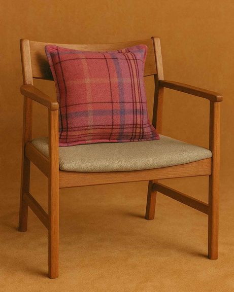 Harris Tweed Cushions - Pink
