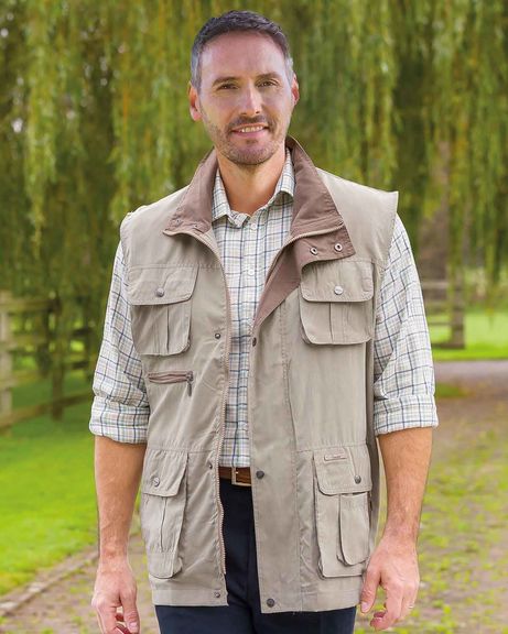 Farnham Zip Up Mens Gilet