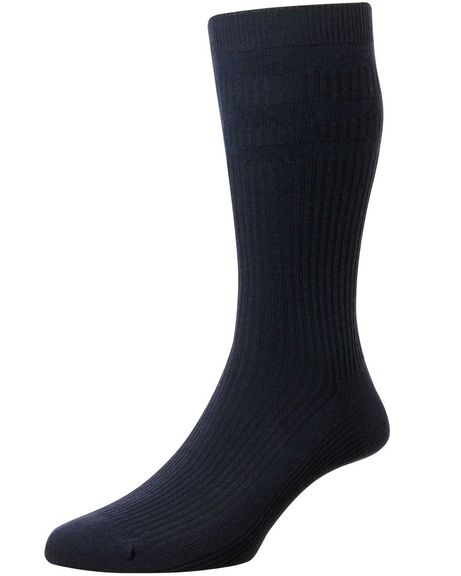 Mens Cotton Rich Soft Top Sock