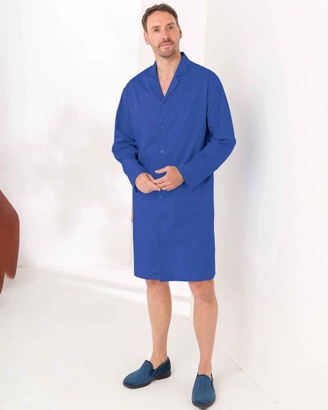 Mens Hugo Pure Cotton Long Sleeved Nightshirt
