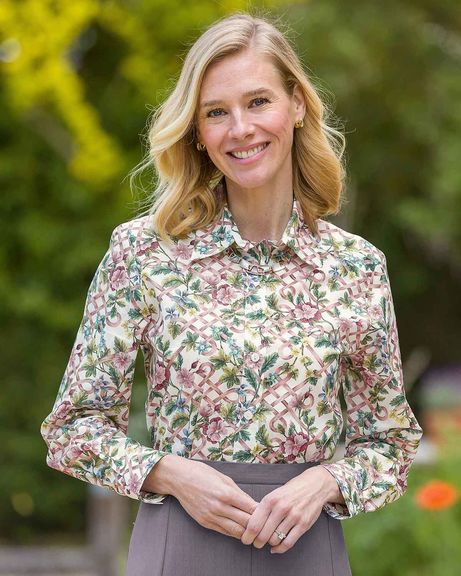 Esther Tana Lawn® Long Sleeve Blouse