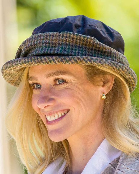 Annabella Trimmed Wax Hat