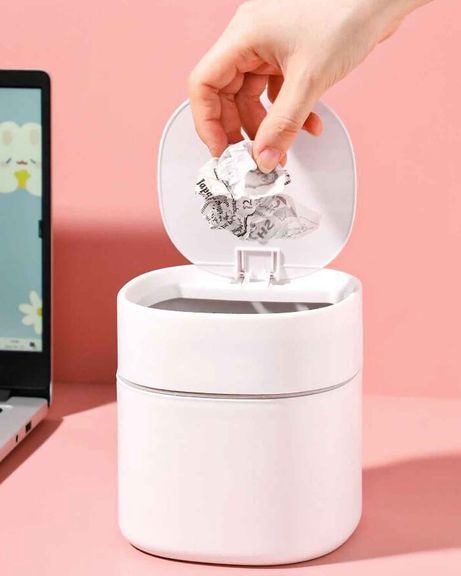 Compact Countertop Waste Bin