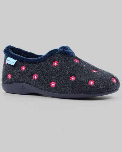 Lunar Mira Slipper - Navy