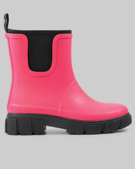 Lunar Lake Ankle Wellington Boot - Pink