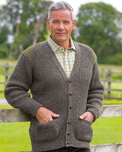 mens chunky knitwear