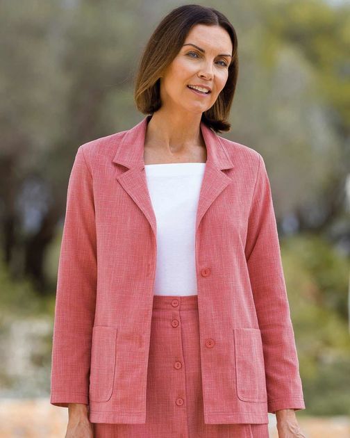 Polly Strawberry Jacket