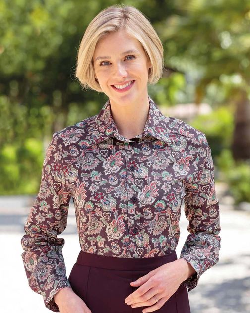 Marnie Tana Lawn™ Long Sleeve Blouse