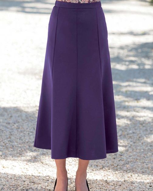 Sandown Purple Skirt 