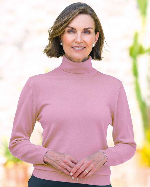 Merino Roll Neck Sweater