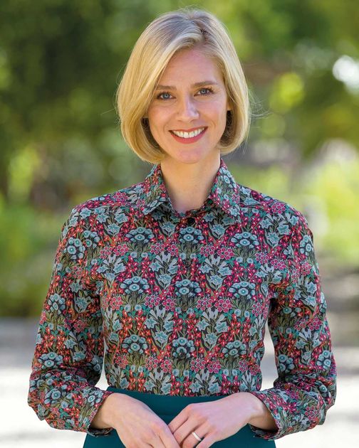 Carly Tana Lawn® Long Sleeve Blouse