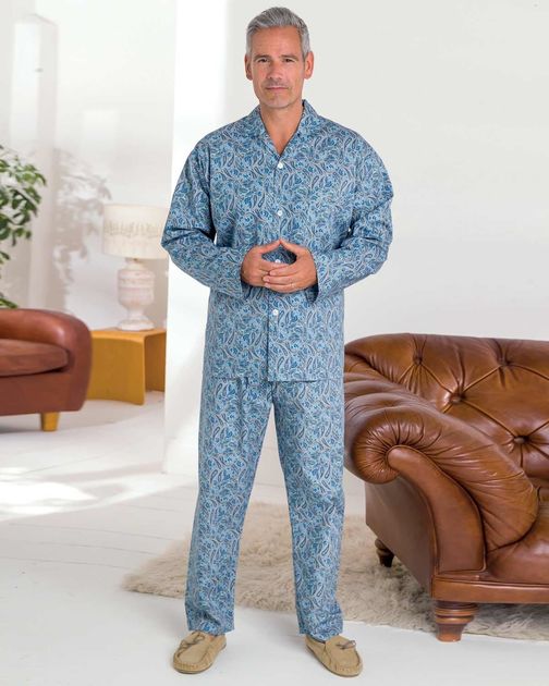 Paisley Cotton Print Pyjamas