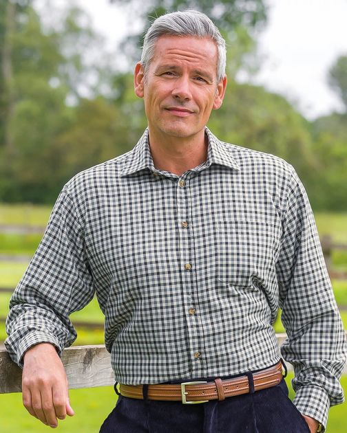 Scaleby Tattersall Check Pure Cotton Twill Shirt