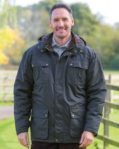 Navy Balmoral Waterproof Jacket