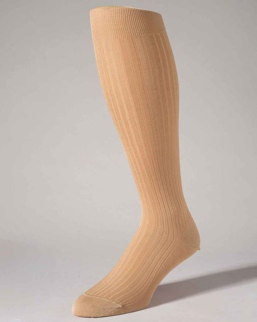 Pantherella Pure Cotton Knee Socks