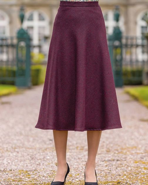 Buckingham Pure Shetland Wool Skirt