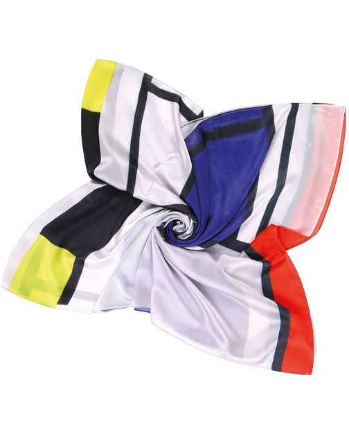 Gretchen Geometric Patterned Ladies Scarf