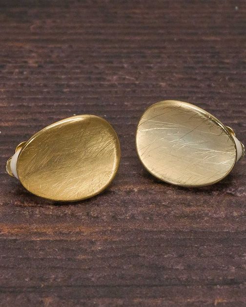 Gigi Ladies Gold Clip On Earrings