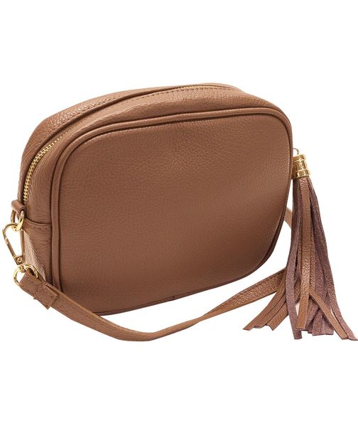 Sandra Zipped Leather Handbag