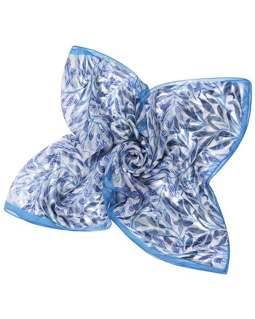 Julia William Morris Patterned Ladies Silk Scarf