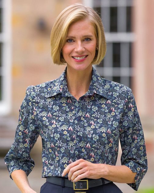 Andrea Tana Lawn™ 3/4 Sleeve Blouse