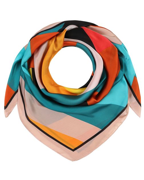 Ember Colour Block Ladies Scarf