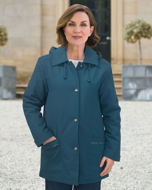 Clara Showerproof Hooded Coat