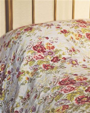 English Floral Bedspread