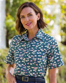 Alanis Floral Supersoft Viscose Blouse