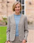 Corfu Ladies Pure Shetland Wool Tweed Jacket