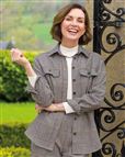 Radwell Checked Wool Blend Shirt Style Jacket