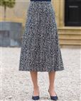 Zara Patterned Pure Cotton Pull On Skirt
