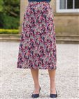 Octavia Floral Pull On Pure Cotton Skirt